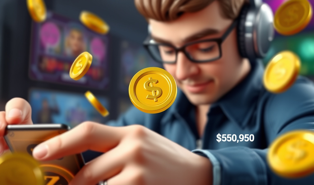 Sportzino gameplay showing Gold Coins being wagered on slots while Sweeps Coins balance remains untouched.